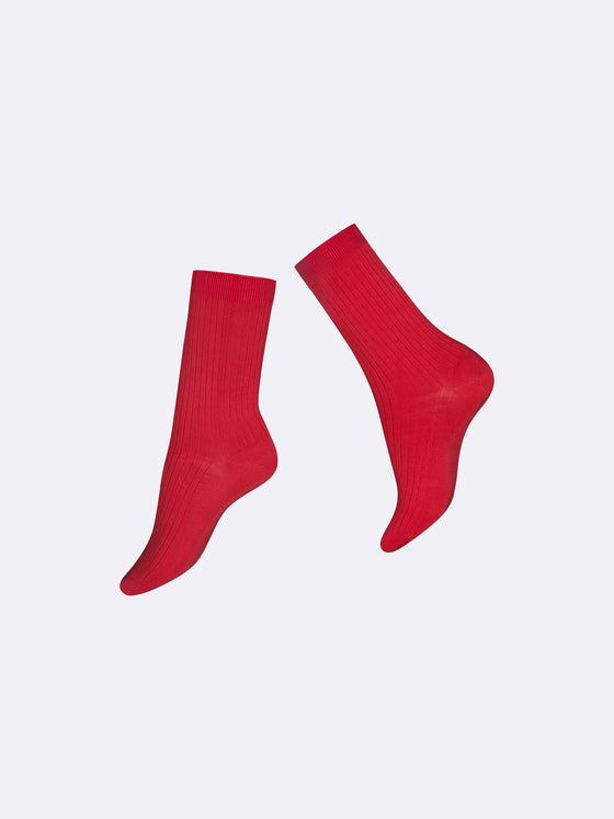 CINZIA SOCK Red