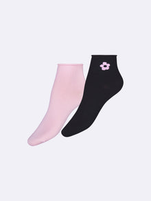  Livia socks 2-pack pink