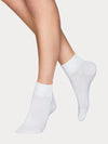 Lyocell Sneaker Socks 2-pack white 