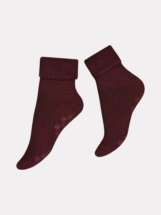 HEATHER WOOL SOCK