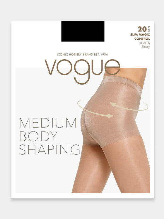 Slim Magic Control Top 20 denier tights