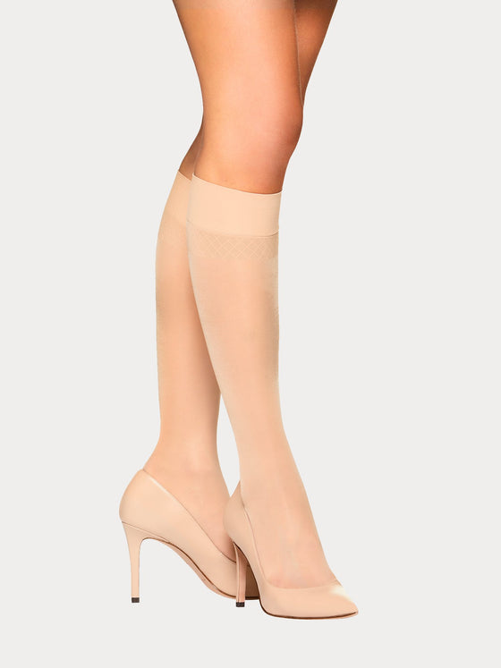 Vogue Elegant Support Knee 20 Denier Socks