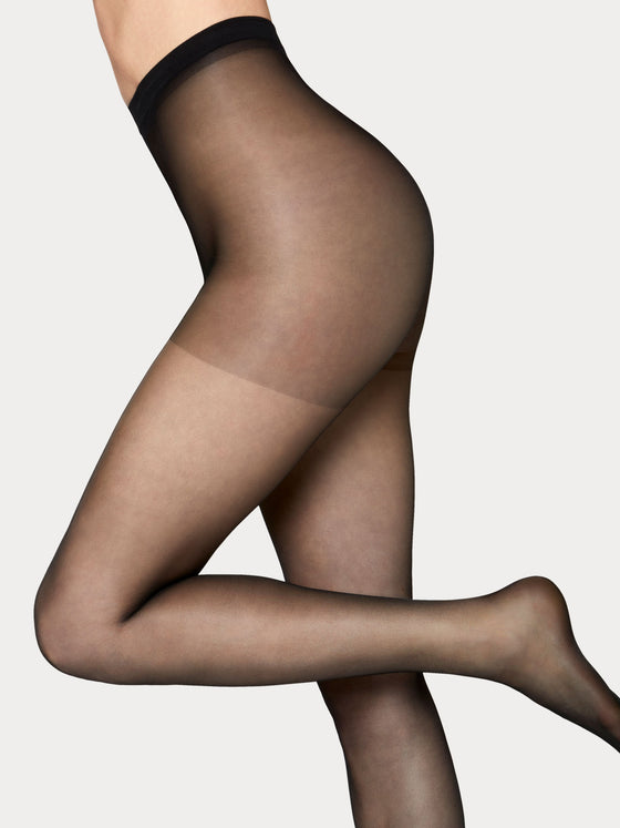 Vogue hosiery elegant 20 denier matt tights with invisble light shaping section. 